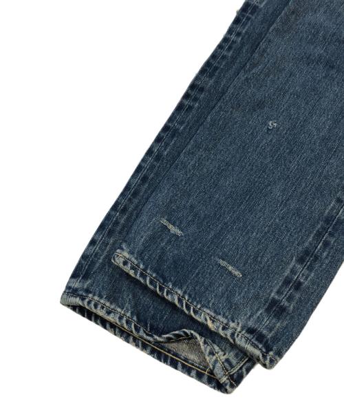 Hysteric Glamour（ヒステリックグラマー）Hysteric Glamour (ヒステリックグラマー) ダメージ加工デニムパンツ ブルー サイズ:SIZE 30の古着・服飾アイテム