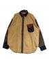 glamb（グラム）の古着「Crazy pattern corduroy SH」｜ベージュ×レッド