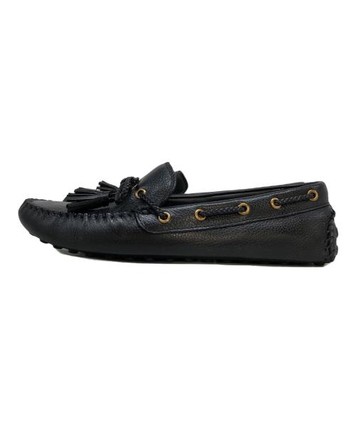 COLE HAAN（コールハーン）COLE HAAN (コールハーン) ドライビングシューズ ブラック サイズ:SIZE 6 1/2の古着・服飾アイテム