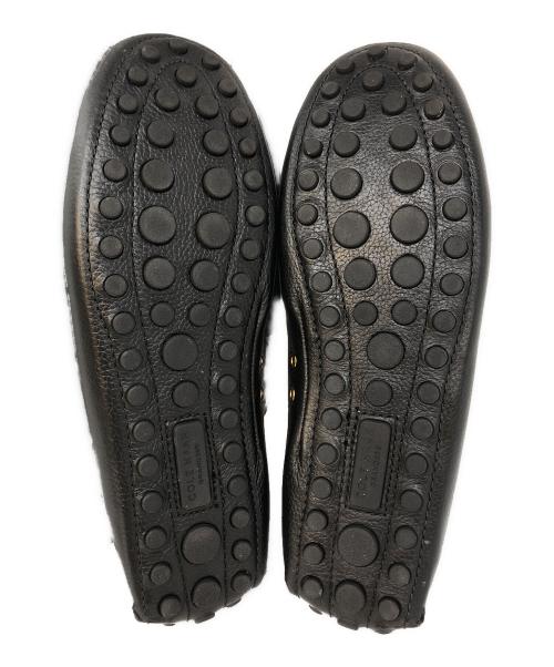 COLE HAAN（コールハーン）COLE HAAN (コールハーン) ドライビングシューズ ブラック サイズ:SIZE 6 1/2の古着・服飾アイテム