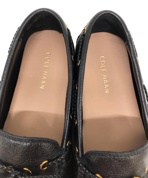 COLE HAAN（コールハーン）COLE HAAN (コールハーン) ドライビングシューズ ブラック サイズ:SIZE 6 1/2の古着・服飾アイテム
