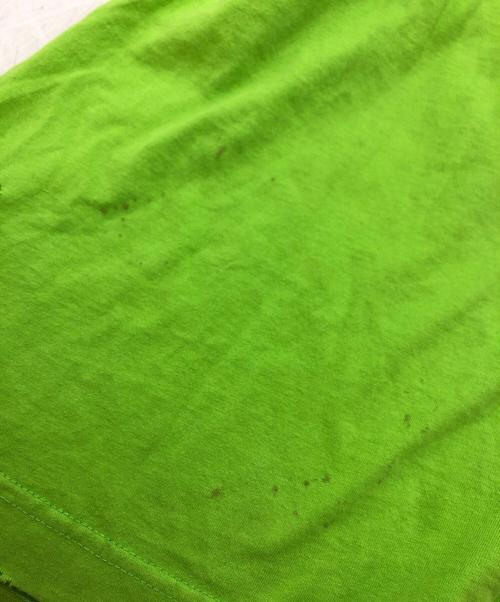 Maison MIHARA YASUHIRO（メゾン ミハラ ヤスヒロ）Maison MIHARA YASUHIRO (メゾン ミハラ ヤスヒロ) DISTRESSED LONG SLEEVE TEE グリーン サイズ:SIZE 48の古着・服飾アイテム