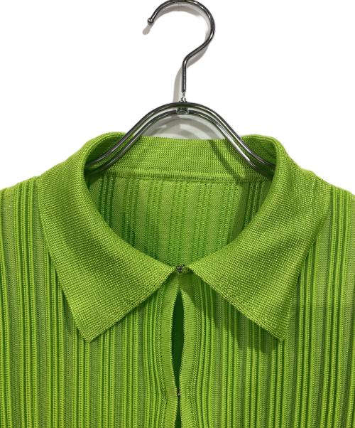 UNITED TOKYO（ユナイテッドトーキョー）UNITED TOKYO (ユナイテッドトーキョー) ガーネットフレアニット グリーン サイズ:SIZE Freeの古着・服飾アイテム