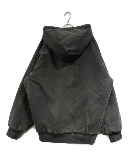 Carhartt WIP（カーハート ワーク イン プログレス）CARHARTT WIP (カーハート ワーク イン プログレス) 裏地キルティングジップパーカー ブラック サイズ:SIZE Mの古着・服飾アイテム