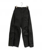 HYKEハイク）の古着「DUCK WIDE PANTS」｜ブラック