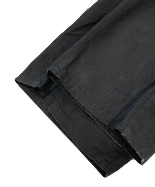 HYKE（ハイク）HYKE (ハイク) DUCK WIDE PANTS ブラック サイズ:SIZE 1の古着・服飾アイテム