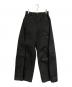 HYKE（ハイク）の古着「DUCK WIDE PANTS」｜ブラック