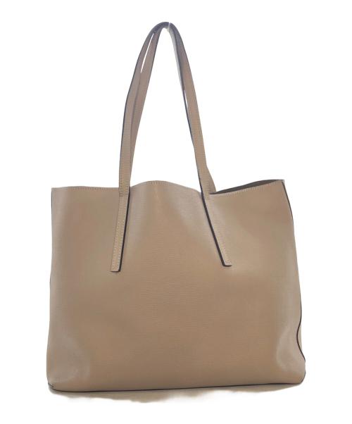 FENDI（フェンディ）FENDI (フェンディ) エフ イズ フェンディロゴレザーショッパートートバッグ ベージュ サイズ:-の古着・服飾アイテム