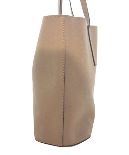 FENDI（フェンディ）FENDI (フェンディ) エフ イズ フェンディロゴレザーショッパートートバッグ ベージュ サイズ:-の古着・服飾アイテム
