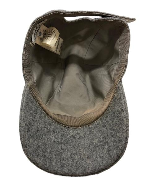 HERMES（エルメス）HERMES (エルメス) バーサティ ボールキャップ グレー サイズ:SIZE 59の古着・服飾アイテム