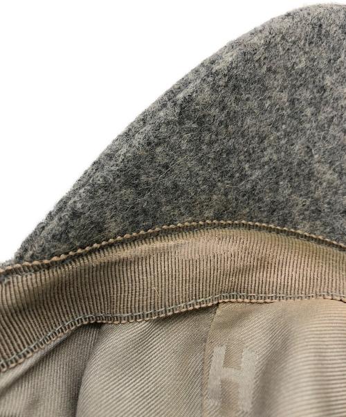 HERMES（エルメス）HERMES (エルメス) バーサティ ボールキャップ グレー サイズ:SIZE 59の古着・服飾アイテム