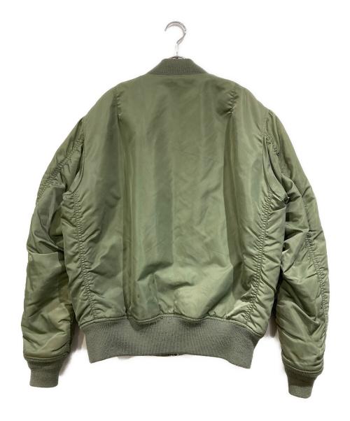 AVIREX（アヴィレックス）AVIREX (アヴィレックス) MA-1ジャケット グリーン サイズ:SIZE XLの古着・服飾アイテム