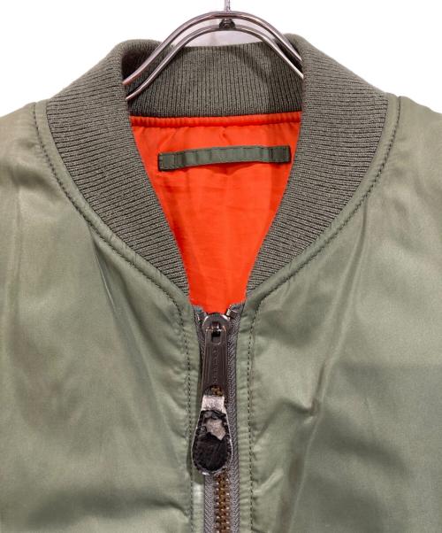 AVIREX（アヴィレックス）AVIREX (アヴィレックス) MA-1ジャケット グリーン サイズ:SIZE XLの古着・服飾アイテム