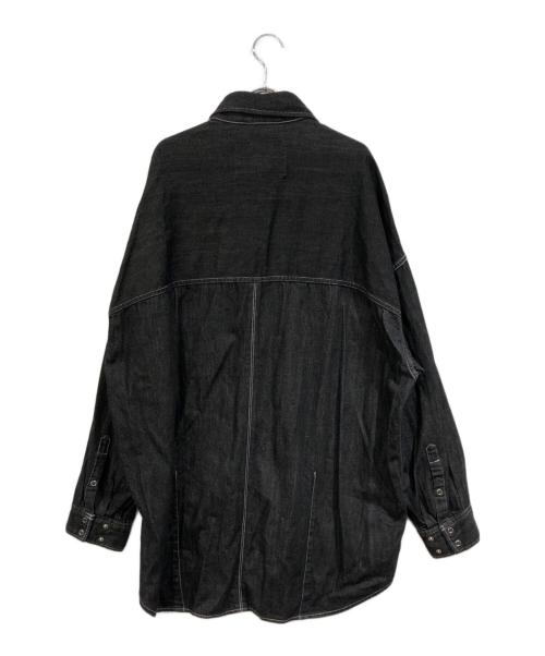 CIOTA（シオタ）CIOTA (シオタ) PUBLIC TOKYO (パブリックトウキョウ) デニムシャツ ブラック サイズ:SIZE 2の古着・服飾アイテム