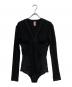 FETICO（フェティコ）の古着「JACQUARD JERSEY PANELED BODYSUIT」｜ブラック