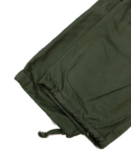 AURALEE（オーラリー）AURALEE (オーラリー) WASHED FINX TWILL FIELD PANTS グリーン サイズ:SIZE 1の古着・服飾アイテム