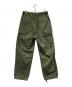 AURALEE (オーラリー) WASHED FINX TWILL FIELD PANTS グリーン サイズ:SIZE 1：12000円