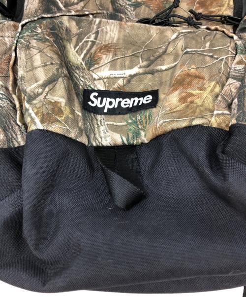 SUPREME（シュプリーム）SUPREME (シュプリーム) Denim Backpack Realtree ブラウン×グリーンの古着・服飾アイテム