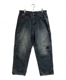 SUPREME×FOX RACING（シュプリーム×フォックスレーシング）の古着「Cordura Baggy Jean」｜ブルー