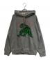 Christian Dior（クリスチャン ディオール）の古着「Embroidered Hooded Sweatshirt」｜グレー