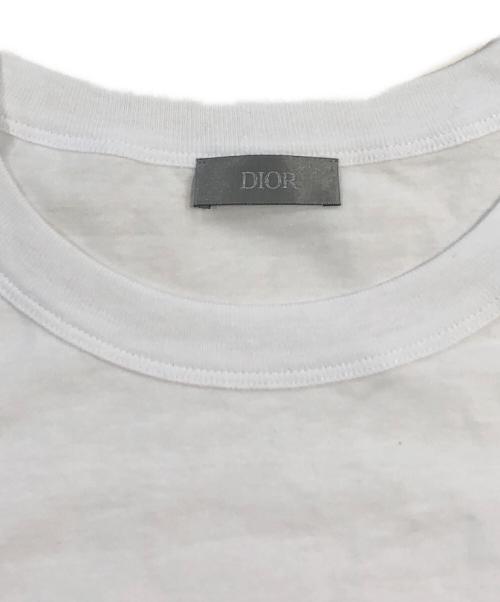 Dior（ディオール）DIOR (ディオール) マルチロゴプリントカットソー ホワイト サイズ:SIZE Lの古着・服飾アイテム