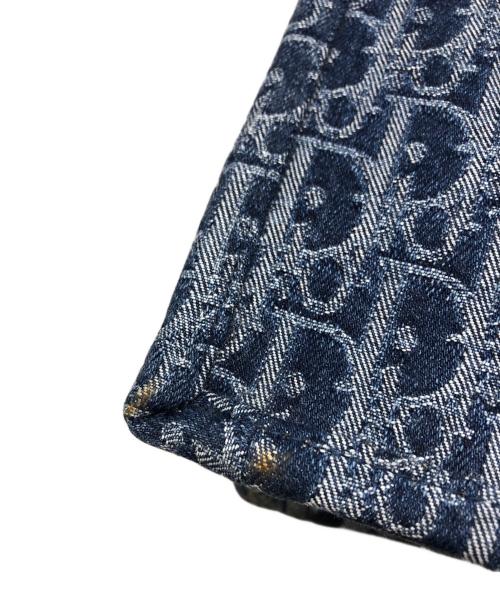 Christian Dior（クリスチャン ディオール）Christian Dior (クリスチャン ディオール) ブックトートバッグラージ ネイビーの古着・服飾アイテム