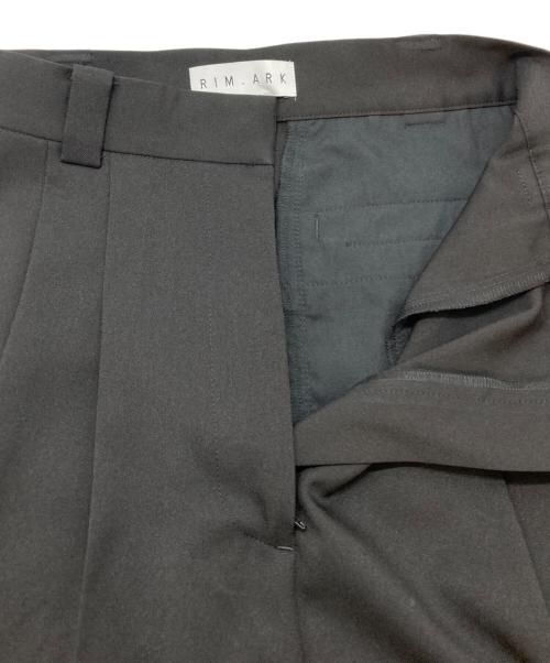 RIM.ARK（リムアーク）RIM.ARK (リムアーク) Loose slacks ブラック サイズ:SIZE 36の古着・服飾アイテム