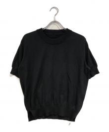 Maison Margiela（メゾンマルジェラ）の古着「半袖ニット」｜ブラック