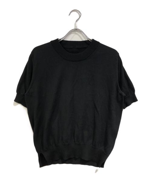 Maison Margiela（メゾンマルジェラ）Maison Margiela (メゾンマルジェラ) 半袖ニット ブラック サイズ:SIZE Mの古着・服飾アイテム