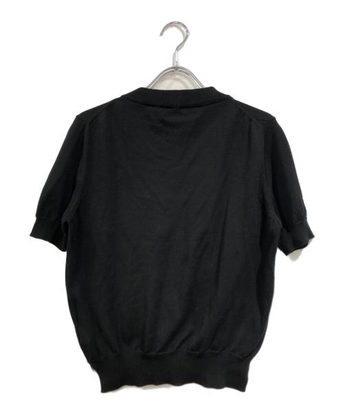 Maison Margiela（メゾンマルジェラ）Maison Margiela (メゾンマルジェラ) 半袖ニット ブラック サイズ:SIZE Mの古着・服飾アイテム