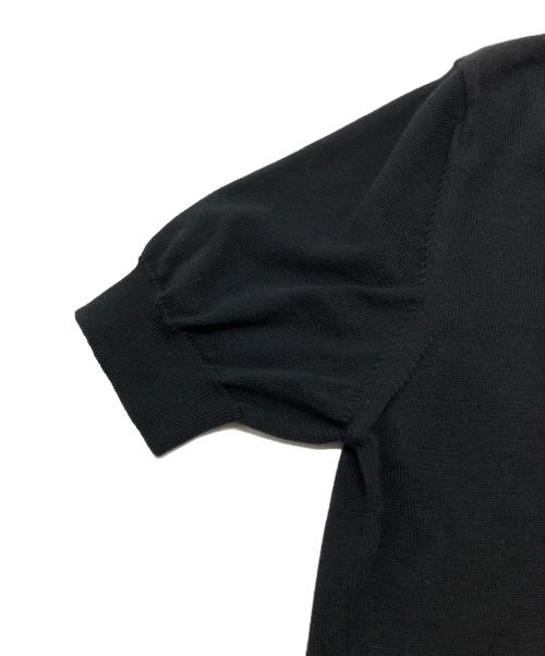 Maison Margiela（メゾンマルジェラ）Maison Margiela (メゾンマルジェラ) 半袖ニット ブラック サイズ:SIZE Mの古着・服飾アイテム