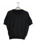 Maison Margiela（メゾンマルジェラ）の古着「半袖ニット」｜ブラック
