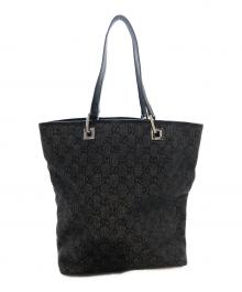 GUCCI（グッチ）の古着「GGキャンバス トートバッグ」｜ブラック