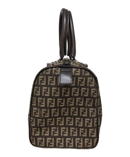 FENDI（フェンディ）FENDI (フェンディ) ズッキーノミニボストンバッグ ブラウンの古着・服飾アイテム