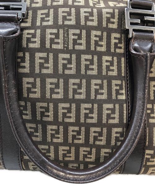 FENDI（フェンディ）FENDI (フェンディ) ズッキーノミニボストンバッグ ブラウンの古着・服飾アイテム