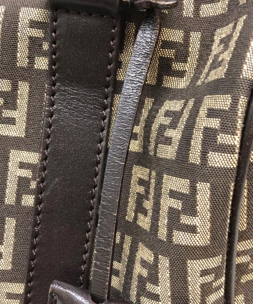 FENDI（フェンディ）FENDI (フェンディ) ズッキーノミニボストンバッグ ブラウンの古着・服飾アイテム