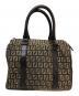 FENDI (フェンディ) ズッキーノミニボストンバッグ ブラウン：70000円