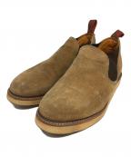 RED WINGレッドウィング）の古着「ROMEO サイドゴアスエードショートブーツ」｜ベージュ