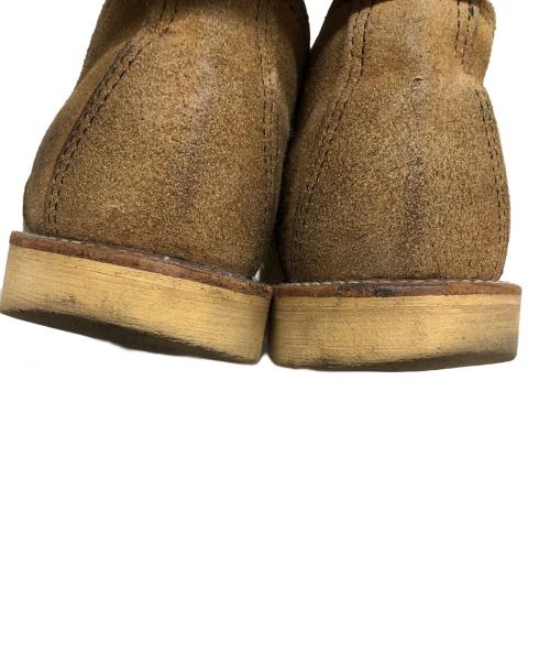 RED WING（レッドウィング）RED WING (レッドウィング) ROMEO サイドゴアスエードショートブーツ ベージュ サイズ:SIZE 7 2/1の古着・服飾アイテム
