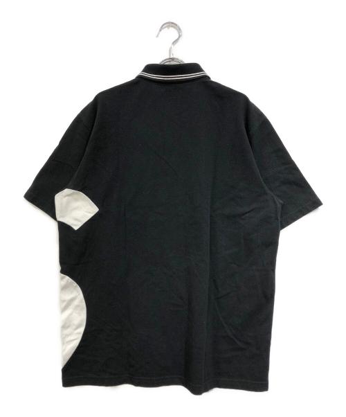 SUPREME（シュプリーム）Supreme (シュプリーム) S Logo Polo ブラック×ホワイト サイズ:SIZE Mの古着・服飾アイテム