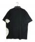 Supreme (シュプリーム) S Logo Polo ブラック×ホワイト サイズ:SIZE M：12000円