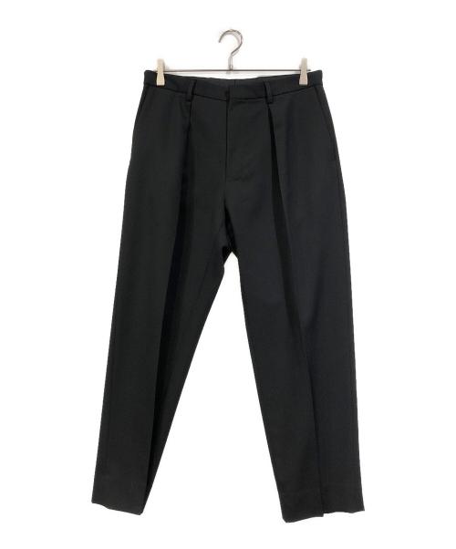 UNITED ARROWS & SONS（ユナイテッドアローズ＆サンズ）UNITED ARROWS & SONS (ユナイテッドアローズ＆サンズ) 1プリーツトラウザーズ ブラック サイズ:SIZE Mの古着・服飾アイテム