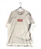 SUPREME×MM6 Maison Margielaシュプリーム×エムエムシックスメゾンマルジェラ）の古着「Box Logo Tee」｜ホワイト