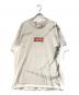 Supreme（シュプリーム）の古着「Box Logo Tee」｜ホワイト