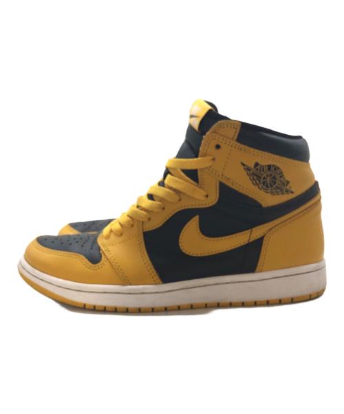 NIKE（ナイキ）NIKE (ナイキ) AIR JORDAN 1 RETRO HIGH OG イエロー サイズ:27.0の古着・服飾アイテム