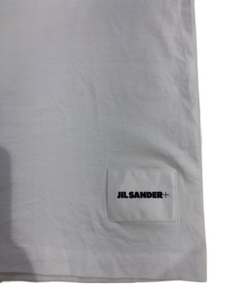 JIL SANDER（ジルサンダー）JIL SANDER (ジルサンダー) ワンポイントTシャツ ホワイト サイズ:不明の古着・服飾アイテム