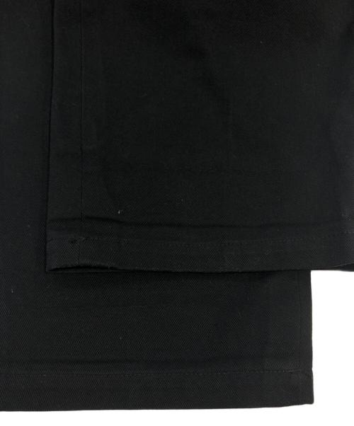 Yohji Yamamoto pour homme（ヨウジヤマモト プールオム）Yohji Yamamoto pour homme (ヨウジヤマモト プールオム) カツラギコットンイージーパンツ ブラック サイズ:3の古着・服飾アイテム