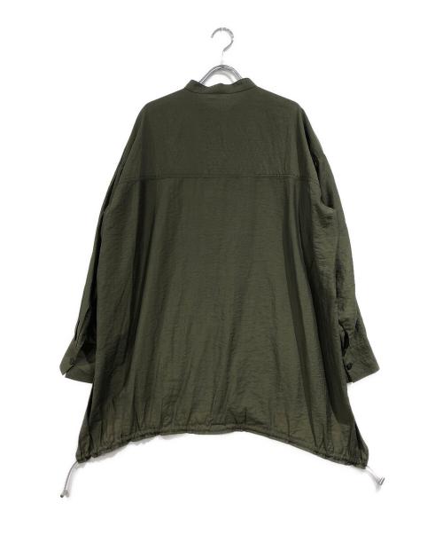 UN3D.（アンスリード）UN3D. (アンスリード) ドローストリングブラウス グリーン サイズ:SIZE Freeの古着・服飾アイテム