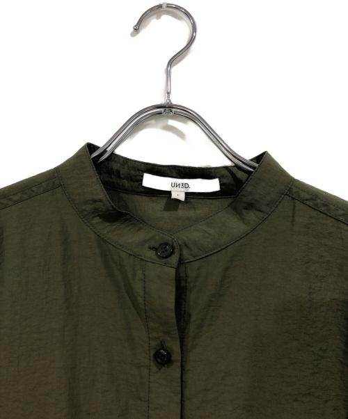 UN3D.（アンスリード）UN3D. (アンスリード) ドローストリングブラウス グリーン サイズ:SIZE Freeの古着・服飾アイテム