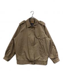 Burberry's（バーバリーズ）の古着「ノバチェックハリントンジャケット」｜ベージュ